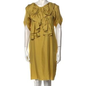 Marni Silk Yellow Dress